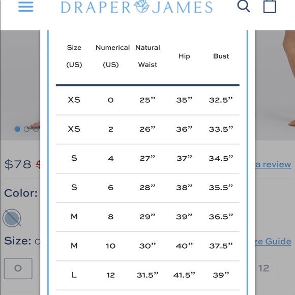 NWT Draper James Chambray Flutter Romper - Picture 9 of 9